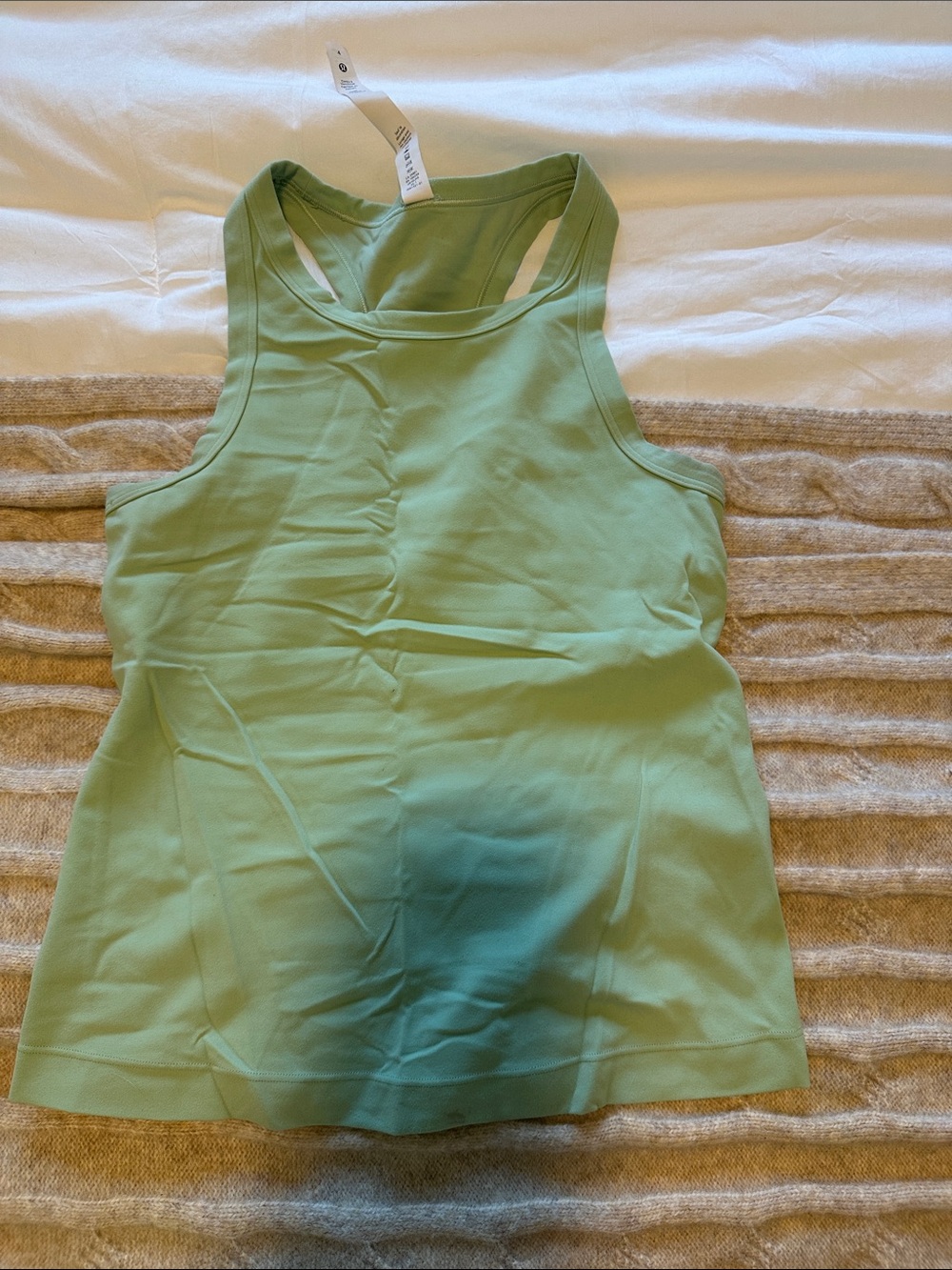 lululemon athletica Racerback Tank Top - Sage Green